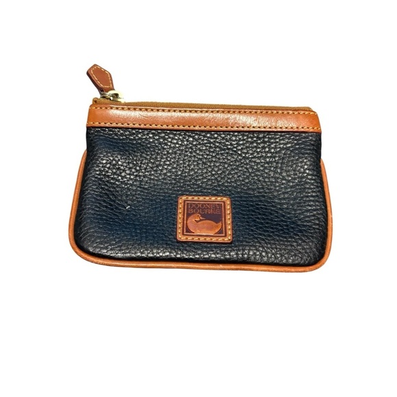 Dooney & Bourke Black and Brown Coin Purse - Picture 2 of 4